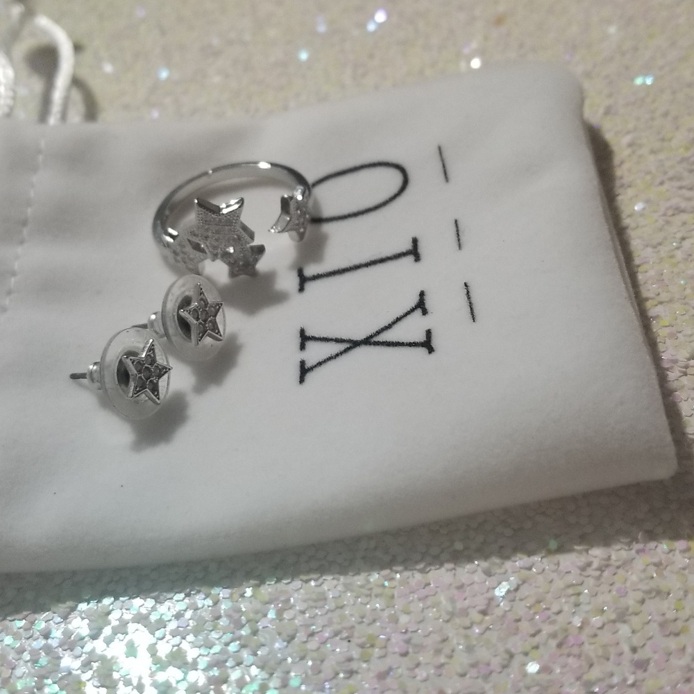 XIO by Ylette earrings and ring